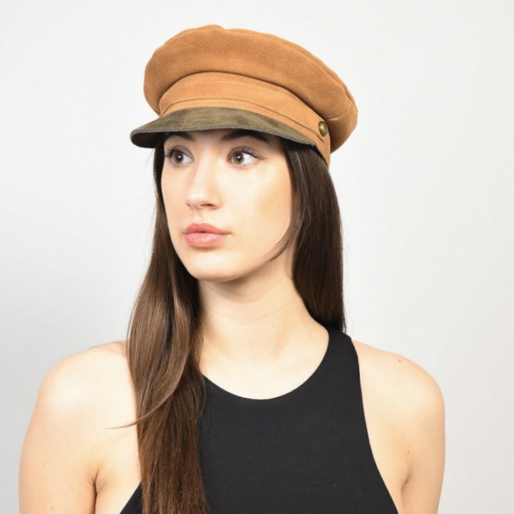 Lack of Color Lola Suede Leather Cap Colaboration Free People - Picture 13 of 16